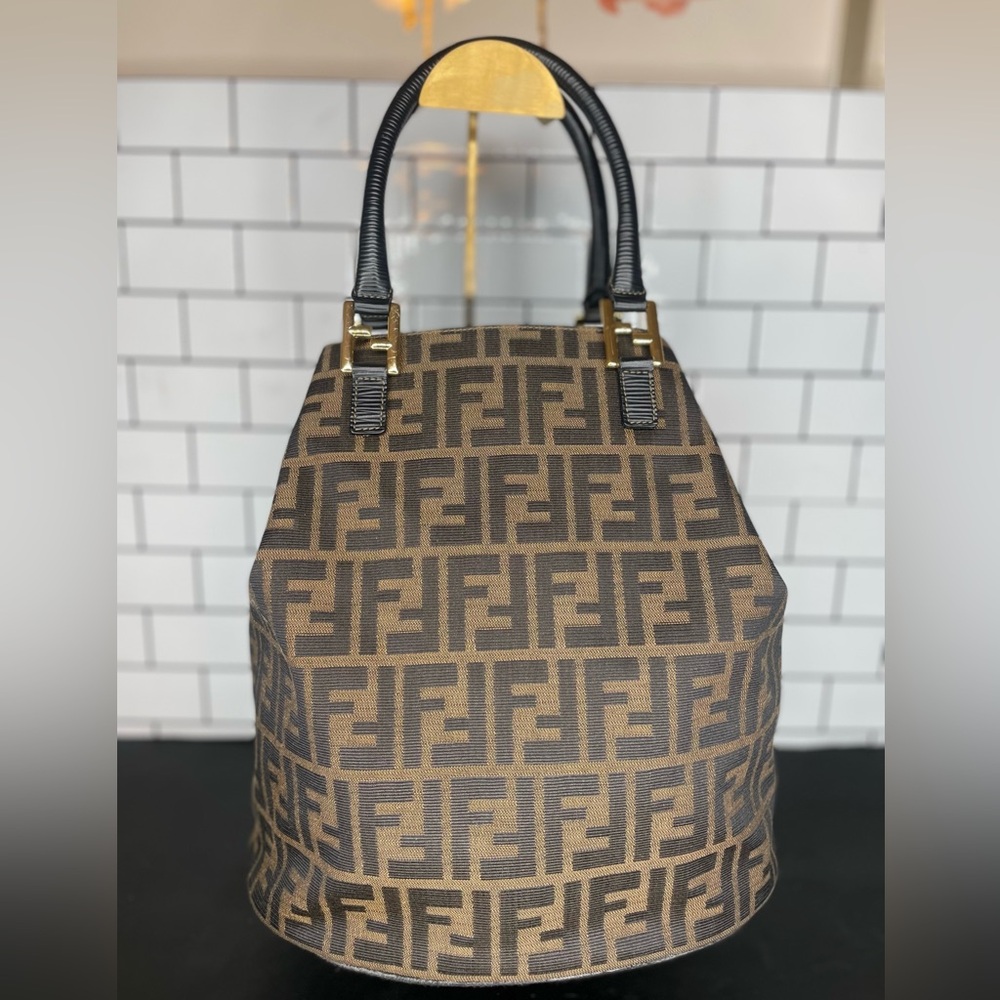 Authentic Vintage Fendi Zuca Bucket Bag